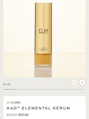 A30™ Serum Swatch in Warm Gold